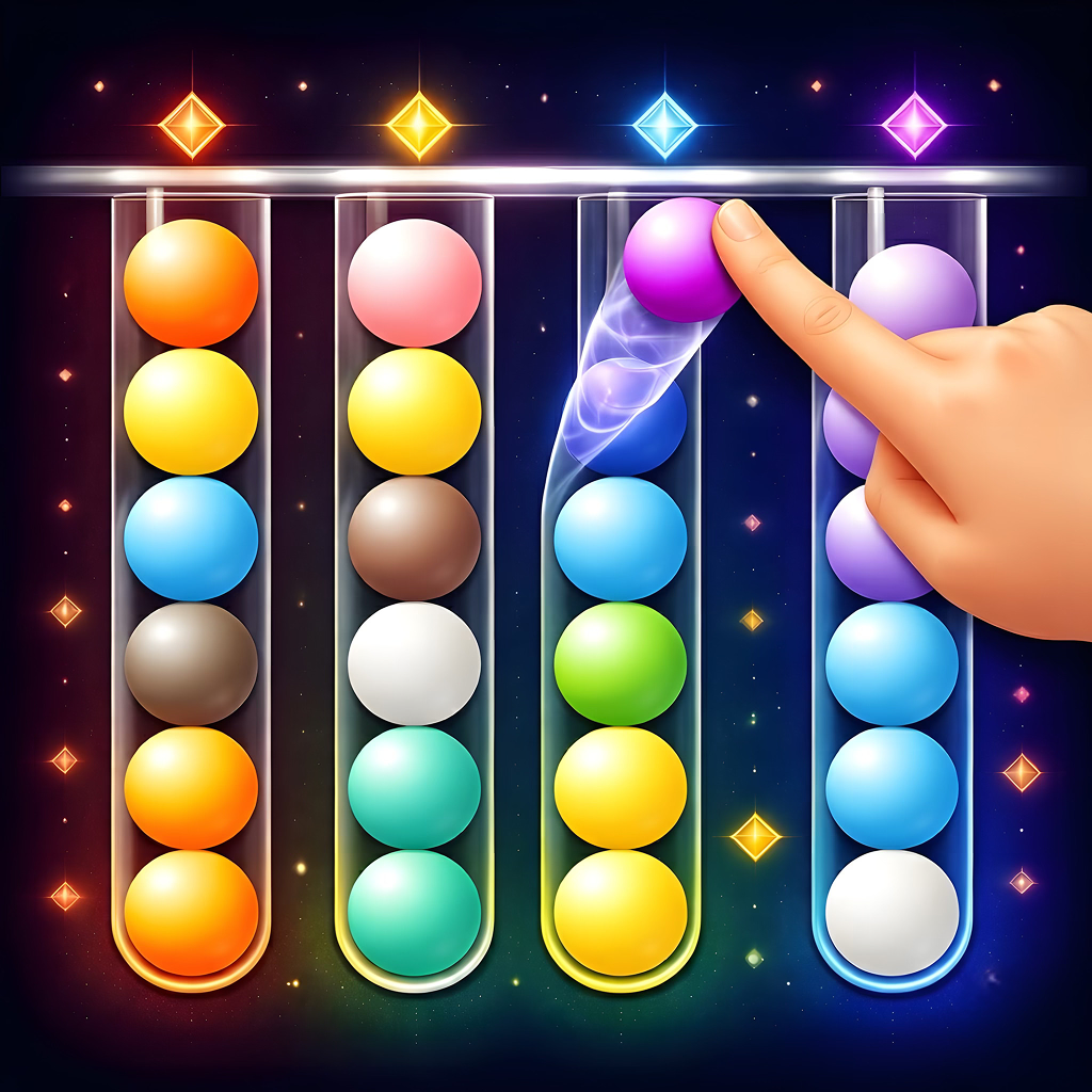 Glo Sort Puzzle game icon